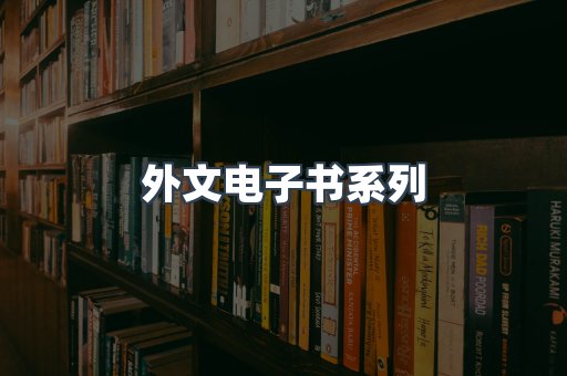 外文电子书系列